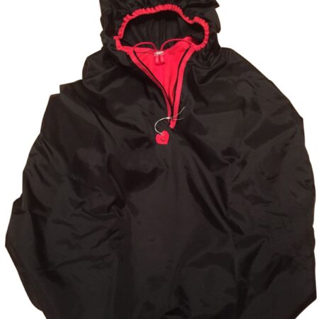Raincoat for dog backpack