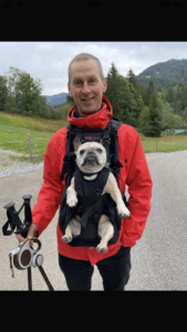 Hunderucksack für französische Bulldoggen