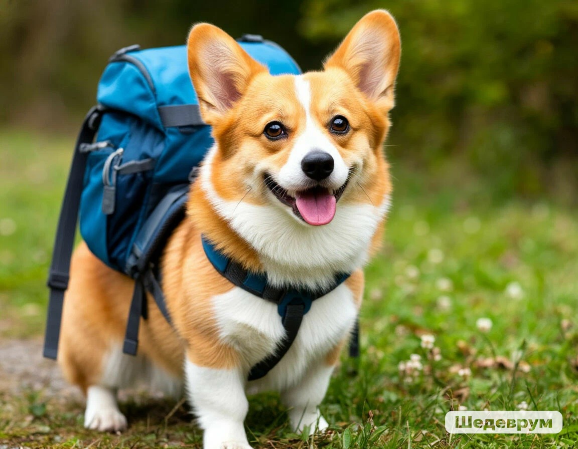 Corgi kleiner Hund mit charmantem Wesen